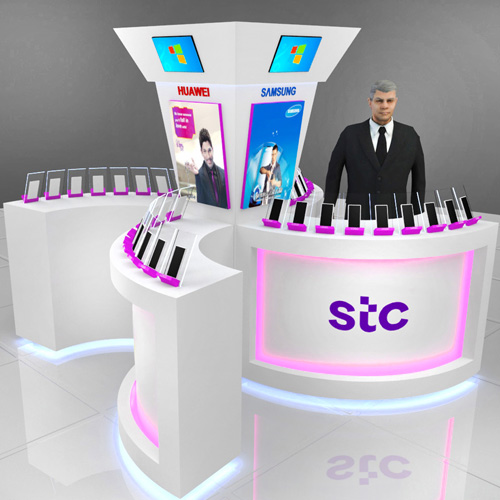 STC Stand Design - Saudi Arabia